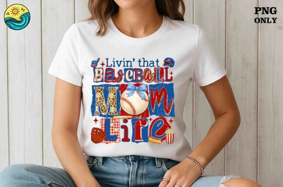 Download Livin That Baseball Mom Life PNG - Png Collection