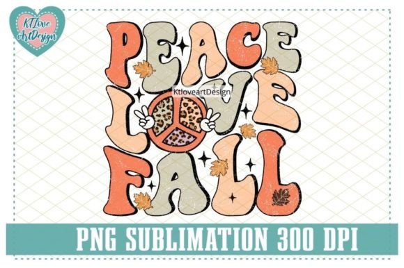 Download Retro Peace Love Fall, Peace Sign Png - Png Collection