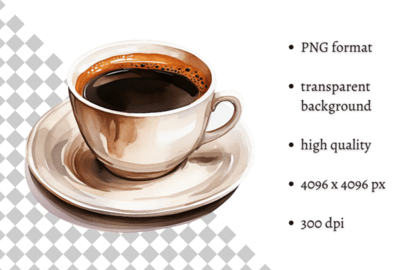 Download Watercolor Cup of Coffee PNG Clipart - Png Collection