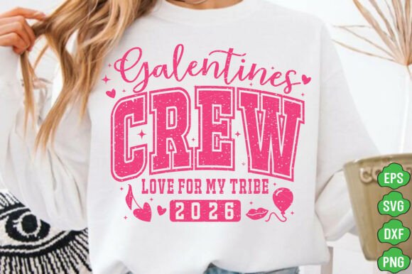 Download Galentines Crew 2026 SVG, Galentines PNG - Png Collection