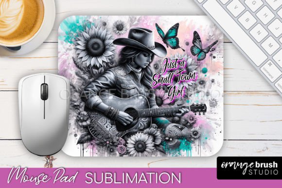 Download Western Mouse Pad PNG - Cowgirl Mousepad - Png Collection