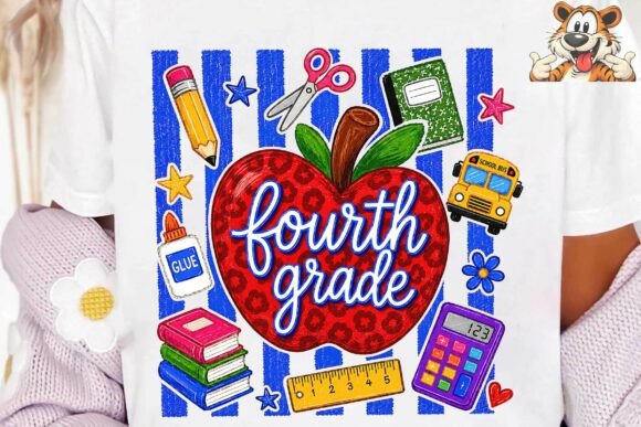 Download Fourth Grade Teacher Apple PNG Clipart - Png Collection