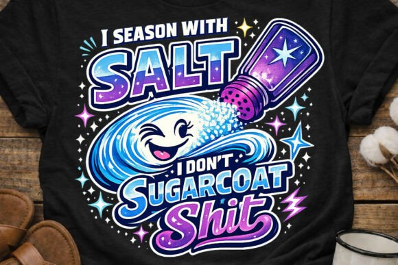 Download I Season with Salt Funny PNG Design - Png Collection