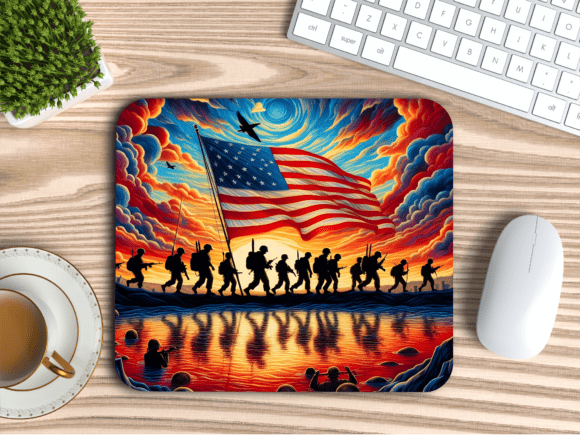 Download Military Soldier Silhouette Mousepad PNG - Png Collection