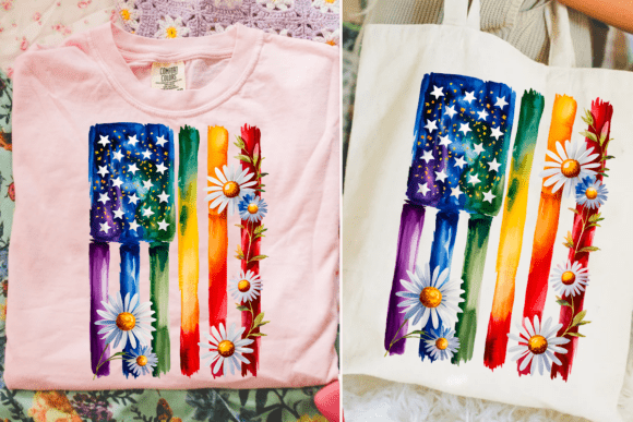 Download Floral Rainbow Pride Flag Png, LGBTQ Png - Png Collection