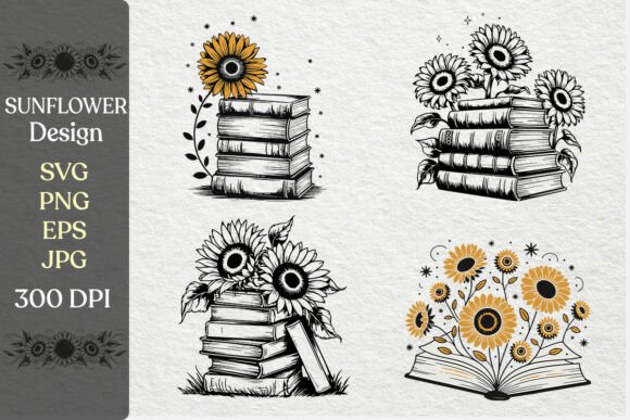 Download Sunflower Design SVG PNG Set - Png Collection