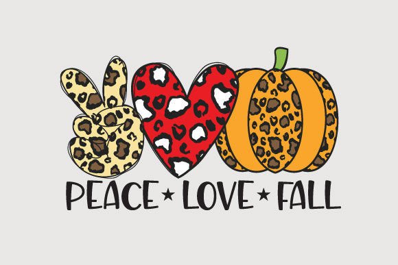 Download Peace Love Fall Sublimation | Fall PNG - Png Collection