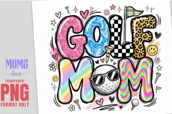 Download GOLF MOM Sublimation PNG - Png Collection