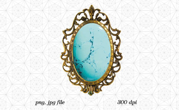 Download Turquoise Western Gem Stone Png - Png Collection
