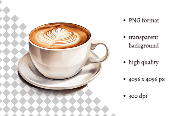 Download Watercolor Cup of Coffee PNG Clipart - Png Collection