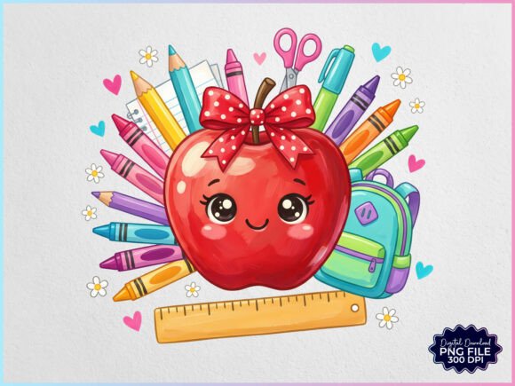 Download Personalized Back to School Apple PNG - Png Collection