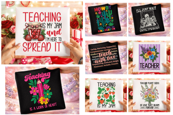 Download Teacher PNG Shirt Sublimation Bundle - Png Collection