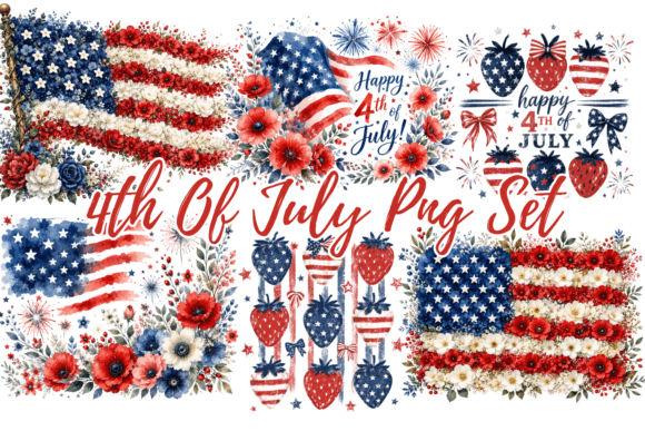 Download 4th of July PNG Set, Patriotic PNG - Png Collection