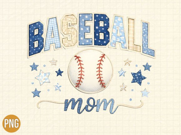 Download Cute Baseball Mom Shirt Graphic PNG - Png Collection
