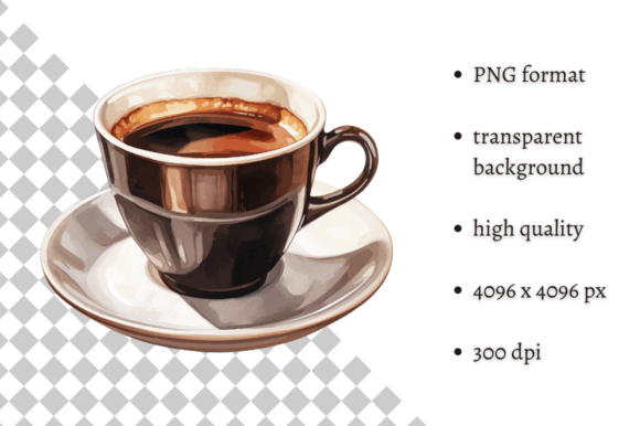 Download Watercolor Cup of Coffee PNG Clipart - Png Collection