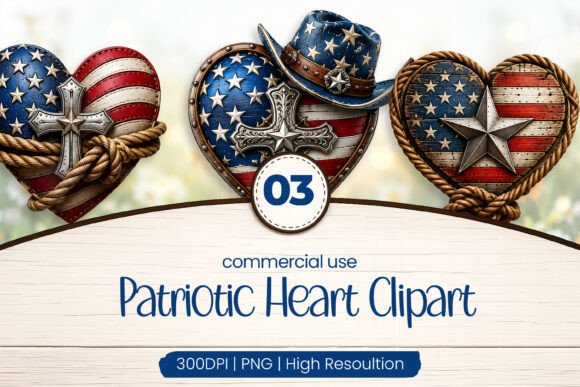Download Patriotic Heart Clipart PNG - Png Collection