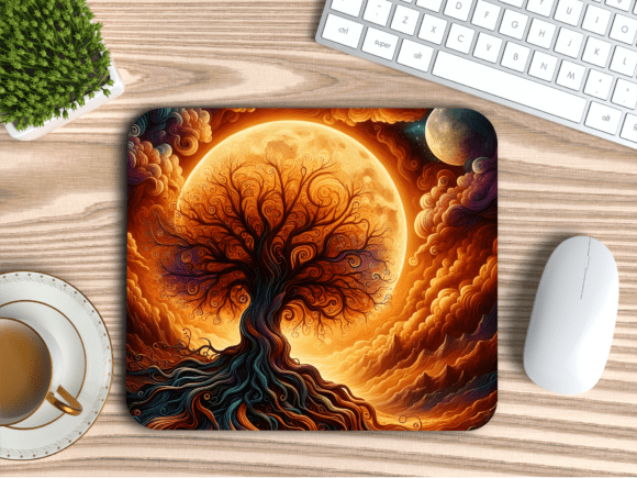 Download Spiritual Tree of Life Art Mousepad PNG - Png Collection