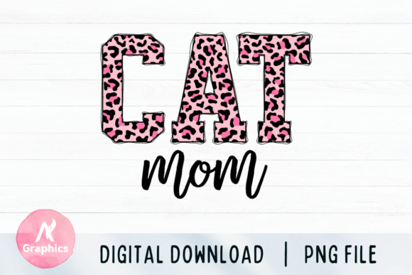 Download Cat Mom Sublimation PNG - Png Collection